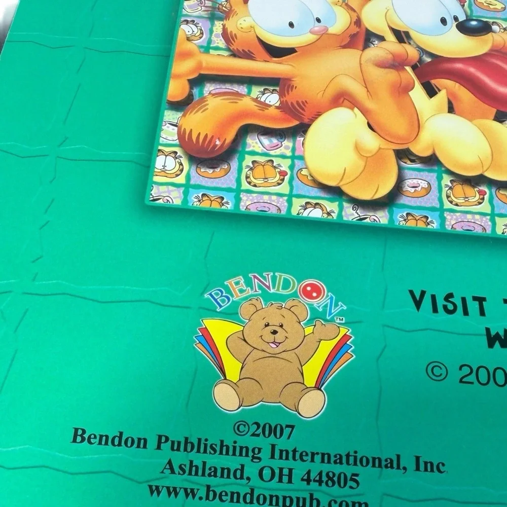 Garfield UNUSED Jumbo Coloring & Activity Book Vintage Odie